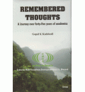 Remembered Thoughts : A Journey over Forty-Five Years of Academics